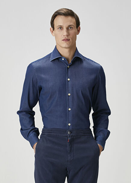 Lacivert Gömlek