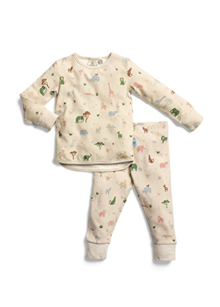 1.0 TOG Organik Pamuklu 2 Parça Uzun Pijama