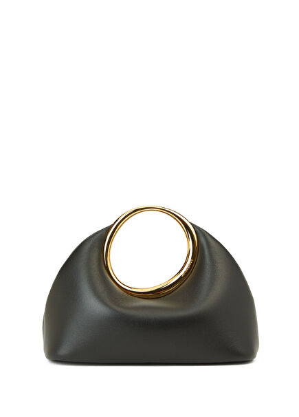 Le Petit Calini Noeud Siyah Kadın Deri Çanta