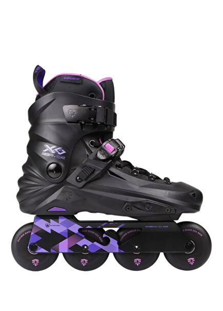 X6 Reaver Blk Violet Urban Black Unisex Skates