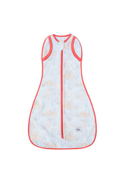 Palm Springs Orange Unisex Baby Swaddle