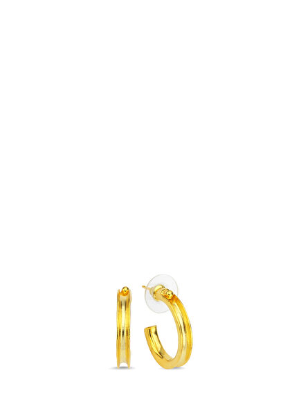 Vermeil Reflection Stud Gold Plated Earrings