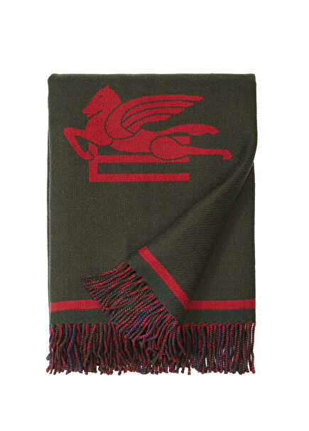 Anthracite Wool Throw