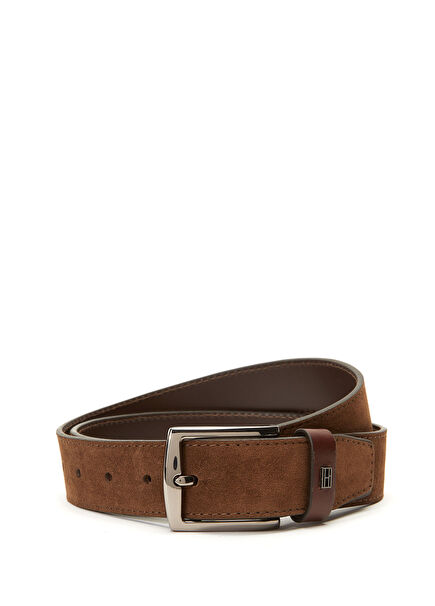 Brown Men's Leather Belt