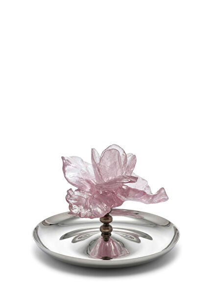 Iris Flower Detailed Serving Plate