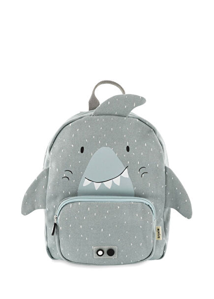 Mr Shark Grey Unisex Kids Backpack