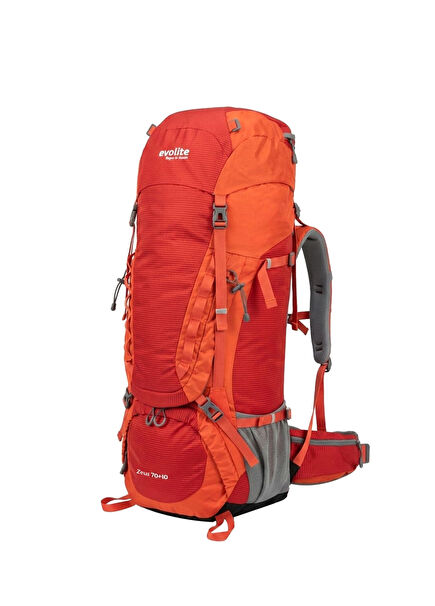 Zeus Turuncu Unisex Sırt Çantası 70+10L