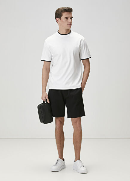 Black Jersey Shorts