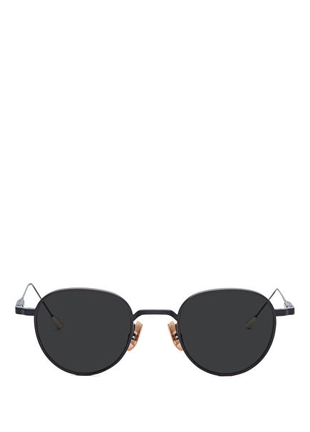 Cafe Racer Black Grey Gümüş Metal Unisex Güneş Gözlüğü