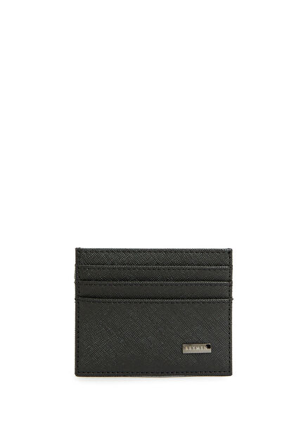 Black Men's Card Holder