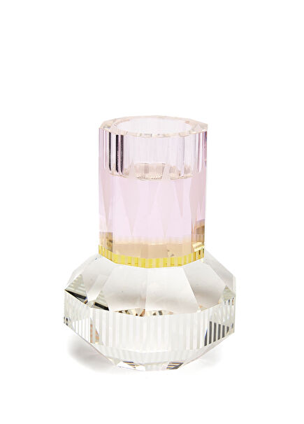 Chicago Çok Renkli Kristal Şamdan