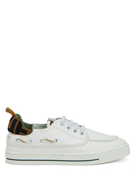 Çok Renkli Unisex Çocuk Deri Sneaker