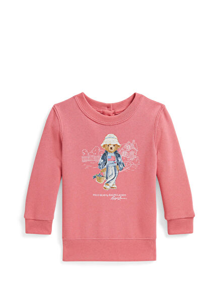 Pembe Kız Bebek Sweatshirt