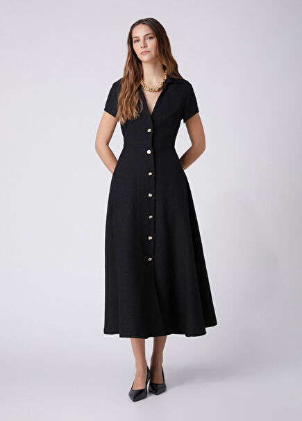 Black Midi Dress