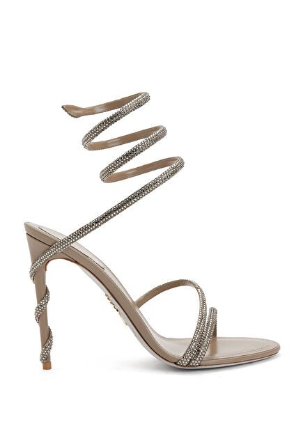 Margot Siyah Topuklu Sandalet