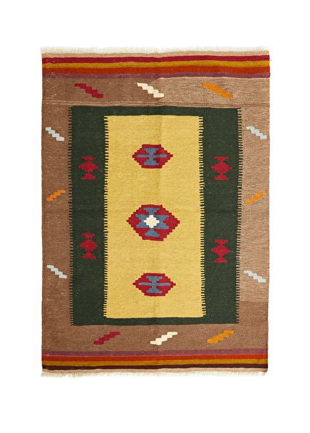 Anadol Uşak Hand Woven Wool Rug