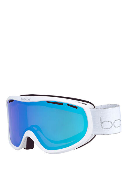 Sierra White Unisex Ski Goggles