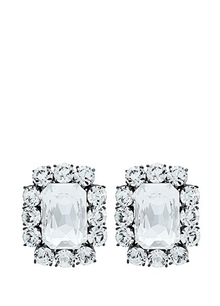 Square Diamond Crystal Kadın Küpe