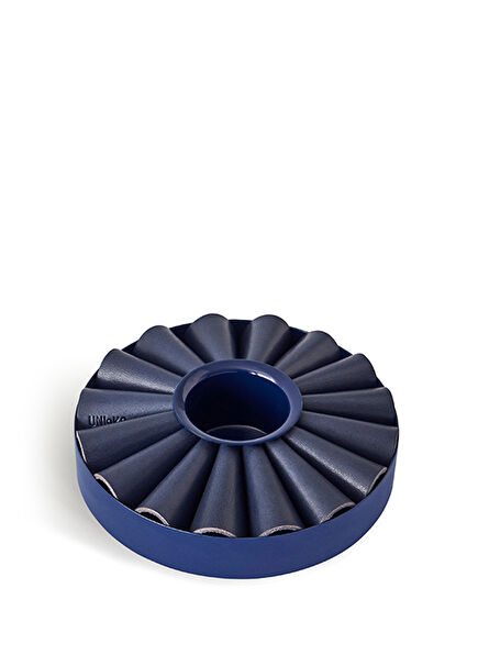 Bellis Navy Blue Leather Jewelry Organizer