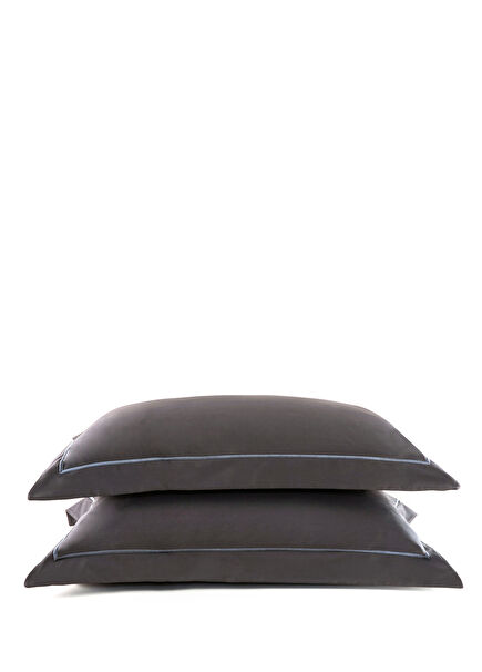 Edeline Anthracite Pillowcase 50x70 cm