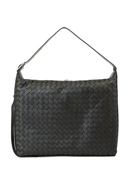 Traveller Black Men's Leather Bag