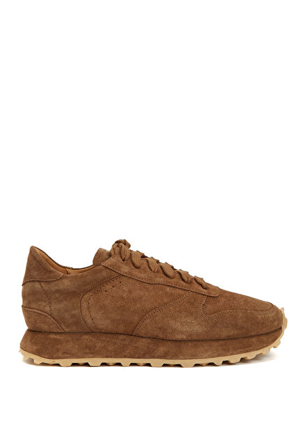 Tobacco Men's Suede Sneakers