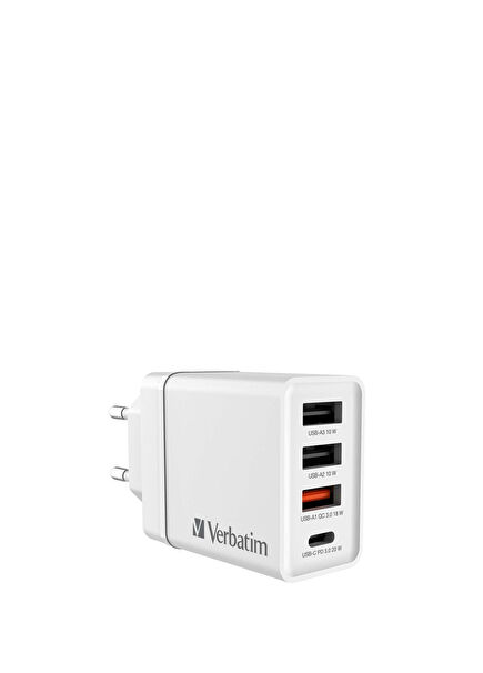 49701 CHR-30 30W 4-Port USB Wall Charger