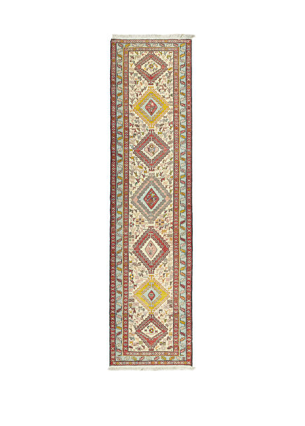 Rosa Hand Woven Silk Rug Runner 71 x 281 cm