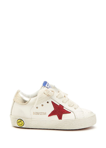Superstar Multicolor Kids Leather Sneakers