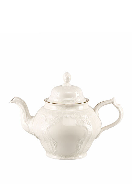 Sanssouci Elfenbein Gold Porselen Kahve ve Çay Potu