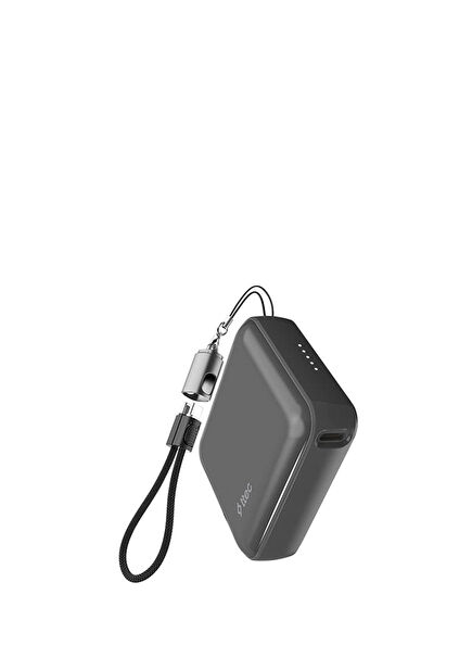 ReCharger Mini 10.000mAh PD 22.5W USB-C Dahili Kablolu Taşınabilir Hızlı Şarj Aleti Powerbank 