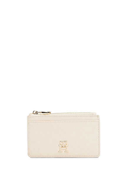 Th Distinct Long Beige Women's Wallet