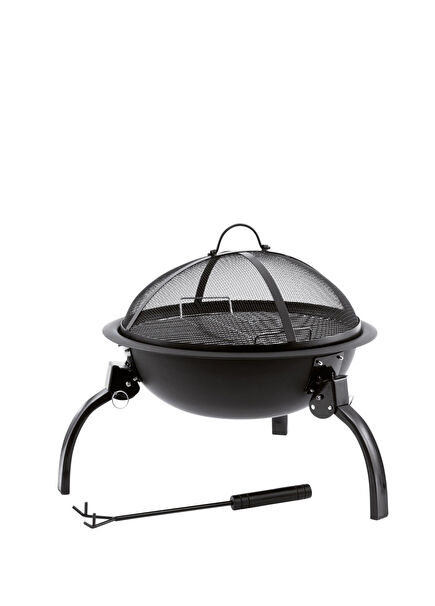 Cazal Fire Pit M Pişirme Izgaralı Ateş Çukuru