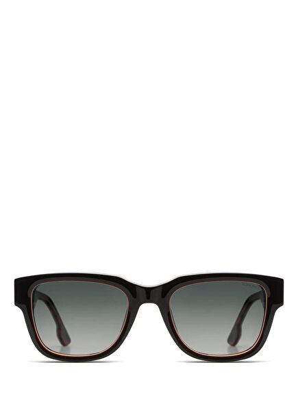 Danny Black Fire Acetate Unisex Sunglasses