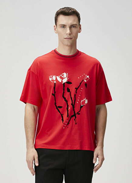 X Martin Rose Red T-Shirt