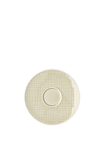 Mesh Bej Porselen Kahve Çay Fincan Tabağı