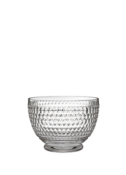 Boston Kristal Şeffaf Derin Servis Kasesi 22 cm