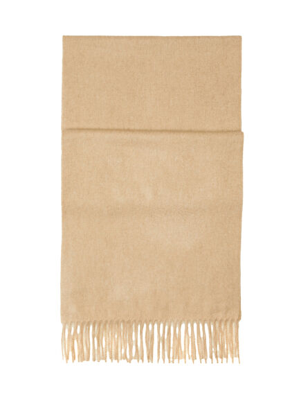 Arran Beige Men's Cashmere Scarf