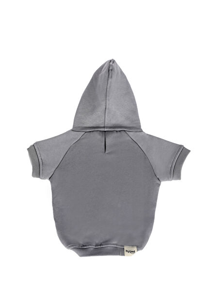 Ultimate Gri Hoodie Köpek Kıyafeti