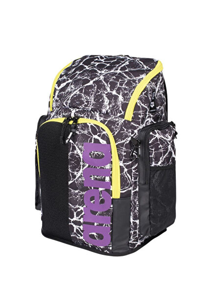 Spiky III Backpack 45 Allover Desenli Siyah Unisex Spor Çantası