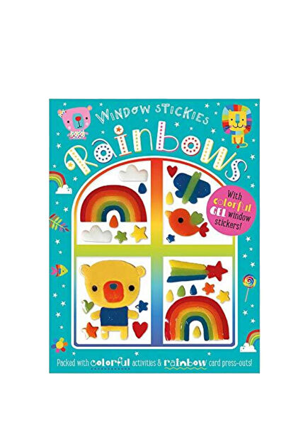 Window Stickies Rainbows Book