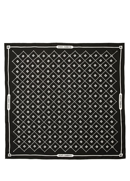 Siyah Erkek İpek Fular