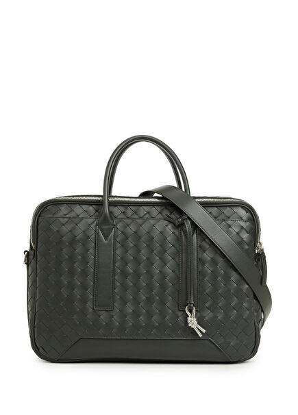 Green Leather Briefcase