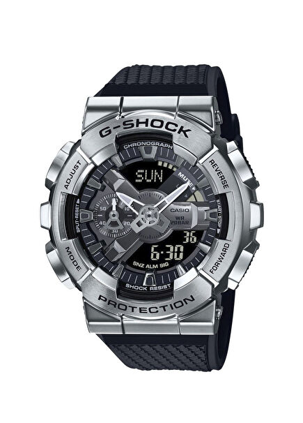 G-Shock GM-110-1ADR Black Silicone Men's Wristwatch