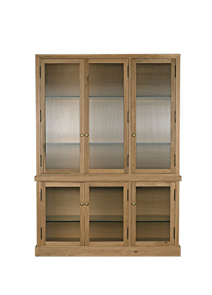 Hellony Wooden Buffet Bookcase