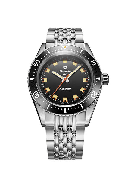 Aquamar Black 32068A04 Metal Çelik Erkek Kol Saati