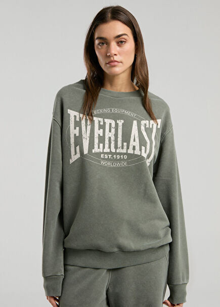 Authentic Boxing Wmn Khaki Women's Sports Sweatshirt