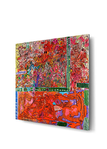 Metaverse Preparation Ferruh Karakaşlı 120X120 Cm