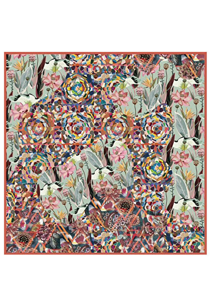 Çok Renkli Kadın Yün Şal