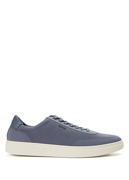 Kieran Light Blue Men's Leather Sneakers